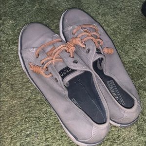 Sperry topsider grey women’s 7 1/2M